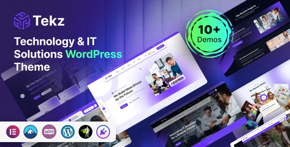 Tekz – Technology & IT Solutions WordPress Theme