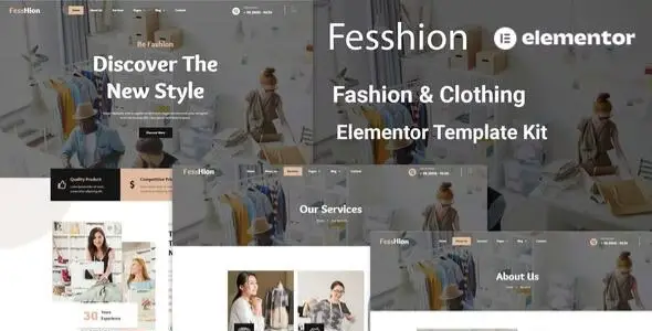 Fillo – Shoes & Sneakers Store WooCommerce Elementor Template Kit